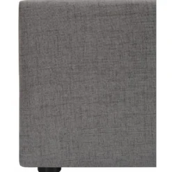 Hamar - Bed 140x200 cm in grijze stof