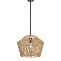 Hanglamp Caspian - Bruin/Zwart - Ø40cm