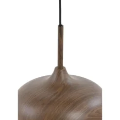 Hanglamp Dania - Bruin/Crème - Ø27.5x52cm