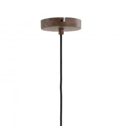 Hanglamp Dania - Bruin/Crème - Ø27.5x52cm