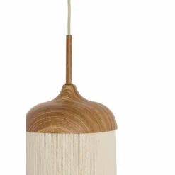 Hanglamp Danialo - Bruin - Ø35x32cm
