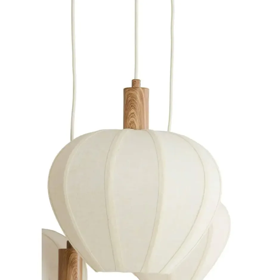 Hanglamp Huxi - Naturel - Ø53x158cm
