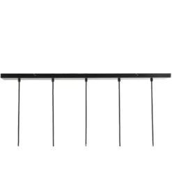 Hanglamp Rakel - Antiek Brons - 5L 104x20x120cm