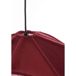 Hanglamp Tiffany - Rood - Ø50x28cm