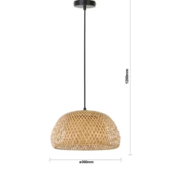Hanglamp Timeo - Bamboe - Ø36cm