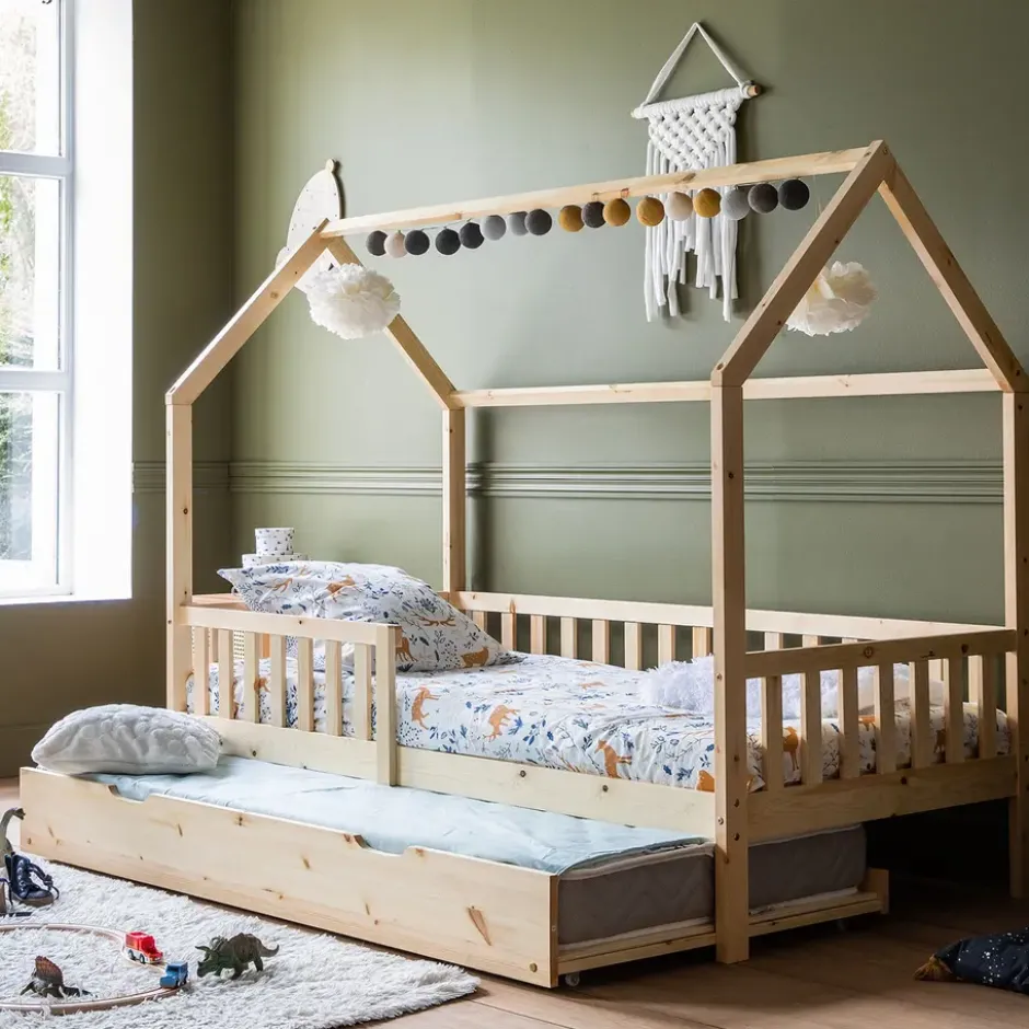 Happy Garden Bed MARCEAU - Bruin - Hout