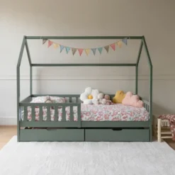 Happy Garden Bed MARCEAU - Groen - Hout