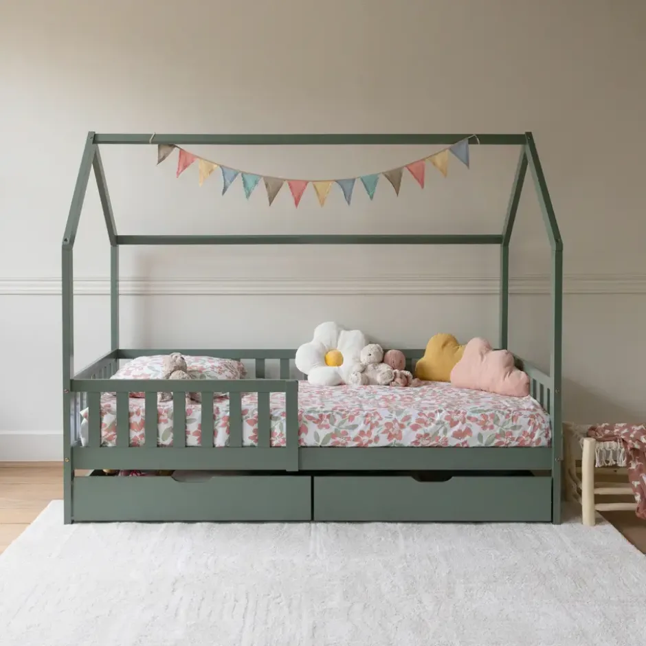 Happy Garden Bed MARCEAU - Groen - Hout