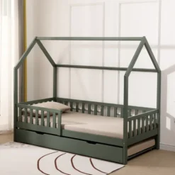 Happy Garden Bed MARCEAU - Groen - Hout