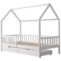 Happy Garden Bed MARCEAU - Wit - Hout