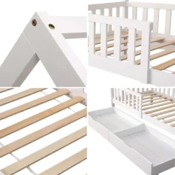 Happy Garden Bed MARCEAU - Wit - Hout