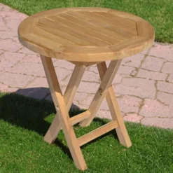 Happy Garden Bijzettafel LOMBOK - Bruin - Hout