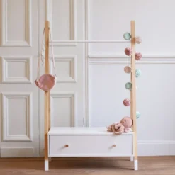 Happy Garden Garderobe LOU - Wit - Hout