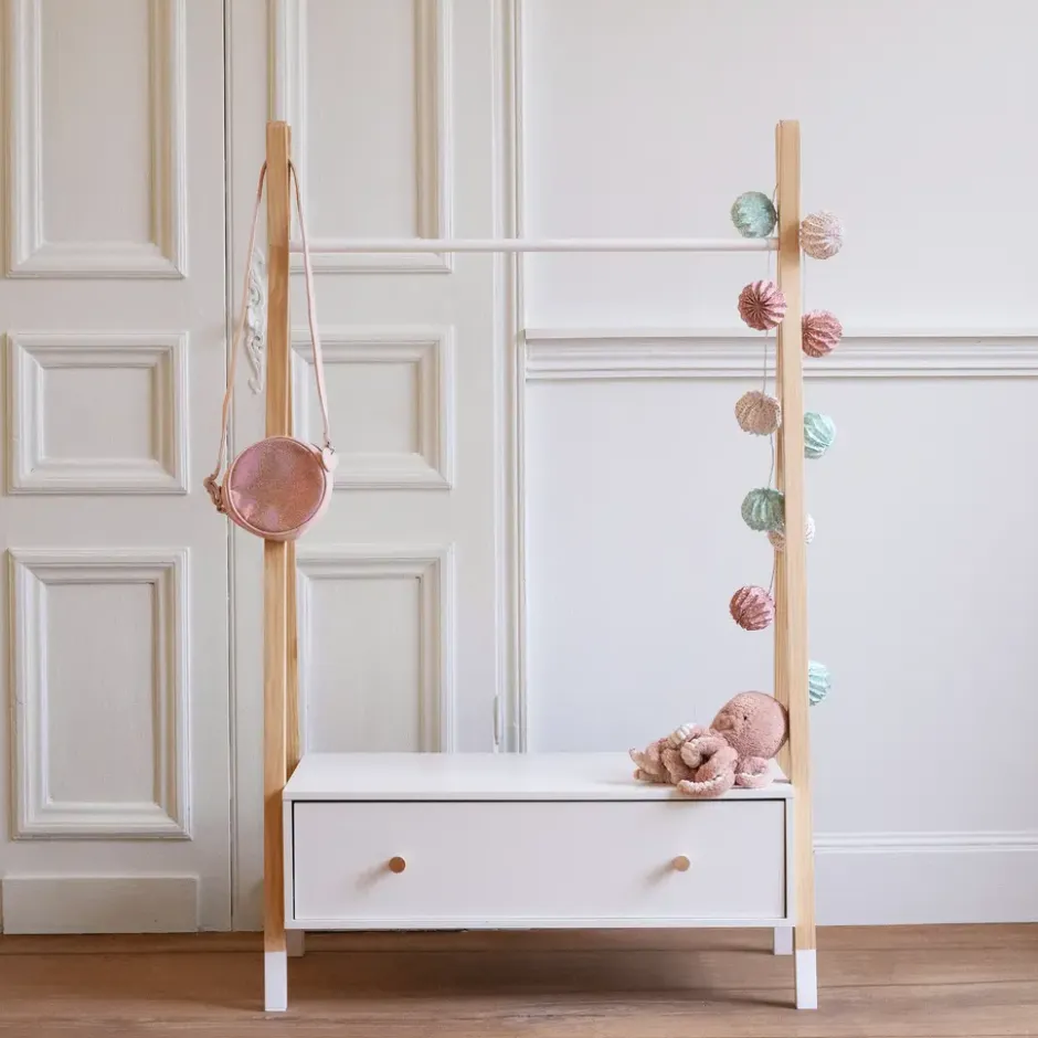 Happy Garden Garderobe LOU - Wit - Hout