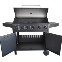 Happy Garden Gas barbecue IZALCO - Zwart - Staal