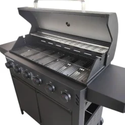 Happy Garden Gas barbecue IZALCO - Zwart - Staal