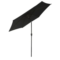 Happy Garden Parasol HAPUNA - Zwart - Aluminium
