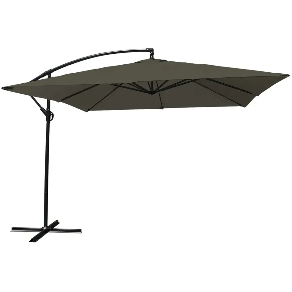 Happy Garden Parasol MOLOKAI - Grijs - Staal