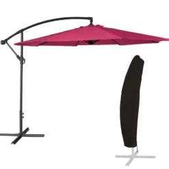 Happy Garden Parasol OAHU - Roze - Staal