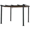 Happy Garden Pergola CASSIS - Bruin - Aluminium