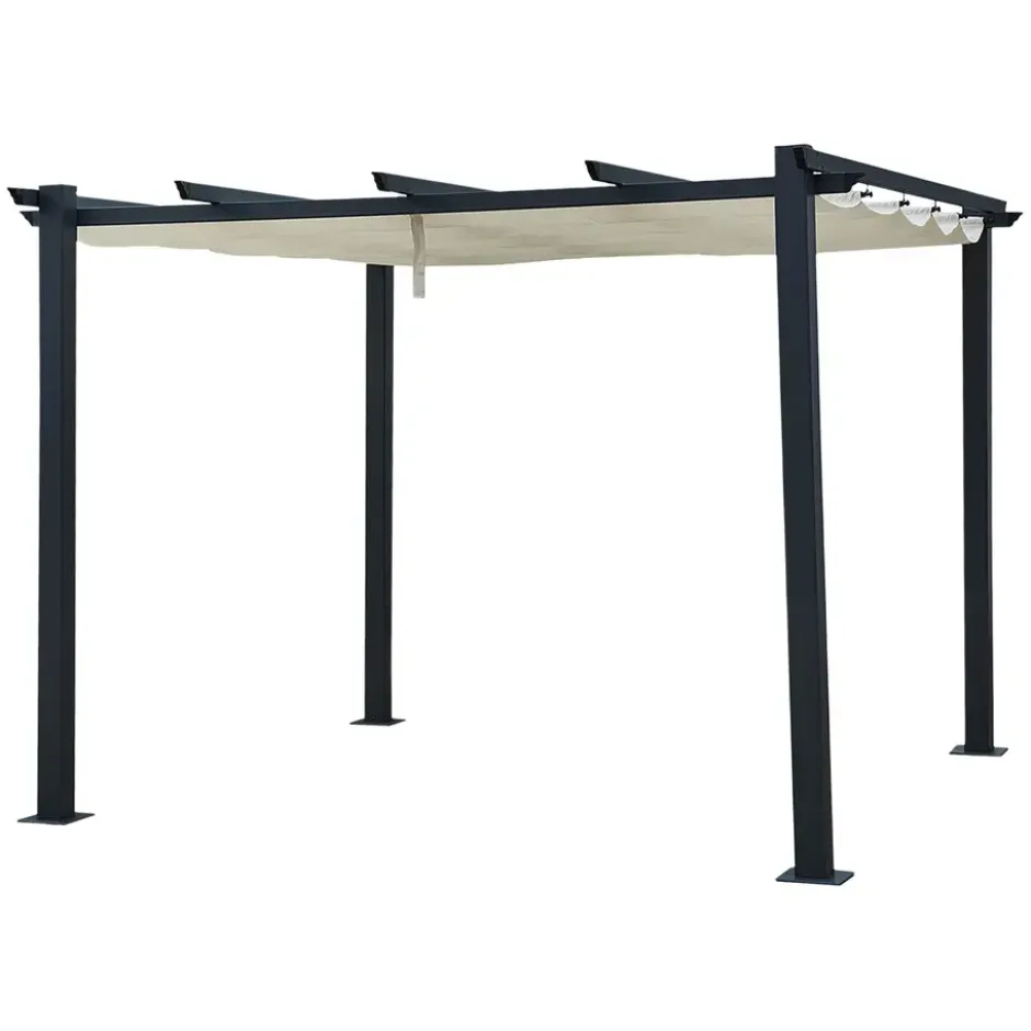 Happy Garden Pergola CASSIS - Beige - Aluminium