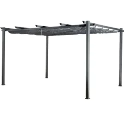 Happy Garden Pergola CASSIS - Grijs - Aluminium