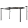 Happy Garden Pergola FRÉJUS - Bruin - Aluminium