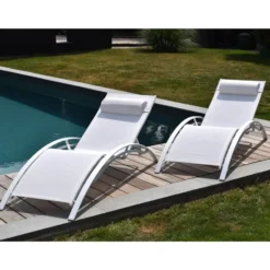 Happy Garden Transat GALAPAGOS - Wit - Aluminium