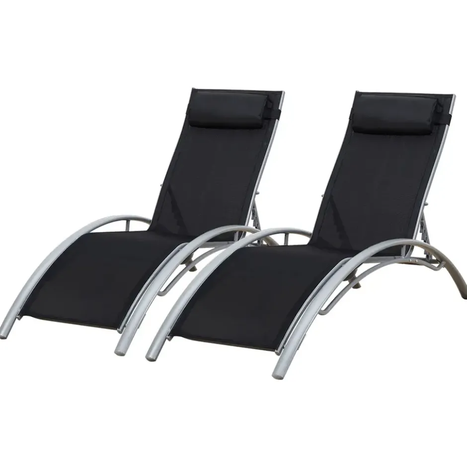 Happy Garden Transat GALAPAGOS - Zwart - Aluminium