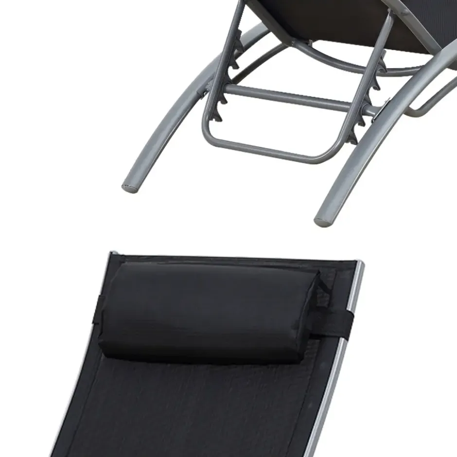 Happy Garden Transat GALAPAGOS - Zwart - Aluminium