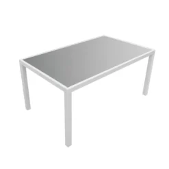Happy Garden Tuinmeubilair BERGAMO - Wit - Aluminium
