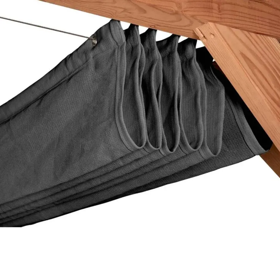 Harmonica schaduwdoek - 290 x 400 cm - Antraciet