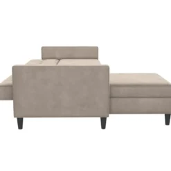 Hartford - 3-zits slaapbank in taupe fluweel