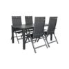 Hartman Aruba/Alma 160 cm. tuinset - 5-delig verstelbaar