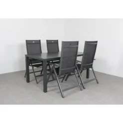 Hartman Aruba/Alma 160 cm. tuinset - 5-delig verstelbaar