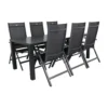 Hartman Aruba/Alma 210 cm. tuinset - 7-delig verstelbaar