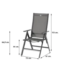Hartman Aruba/Alma 210 cm. tuinset - 7-delig verstelbaar