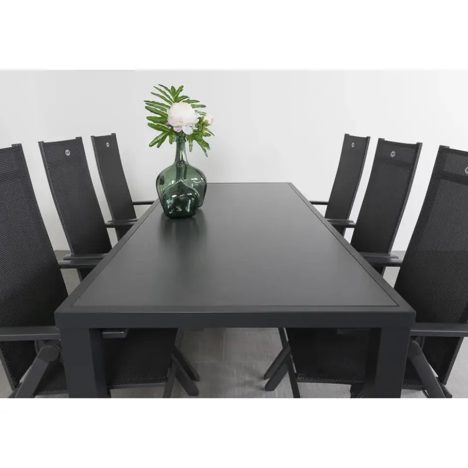 Hartman Aruba/Alma 210 cm. tuinset - 7-delig verstelbaar