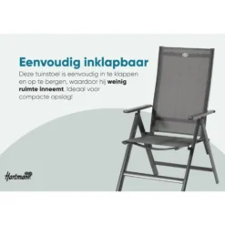 Hartman Aruba verstelbare tuinstoel