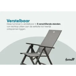 Hartman Aruba verstelbare tuinstoel