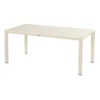 Hartman Kyra dining tuintafel 180x90 cm. - Latte