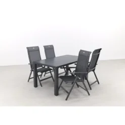 Hartman Milaan/Alma 160 cm. - verstelbare tuinset - 5-delig