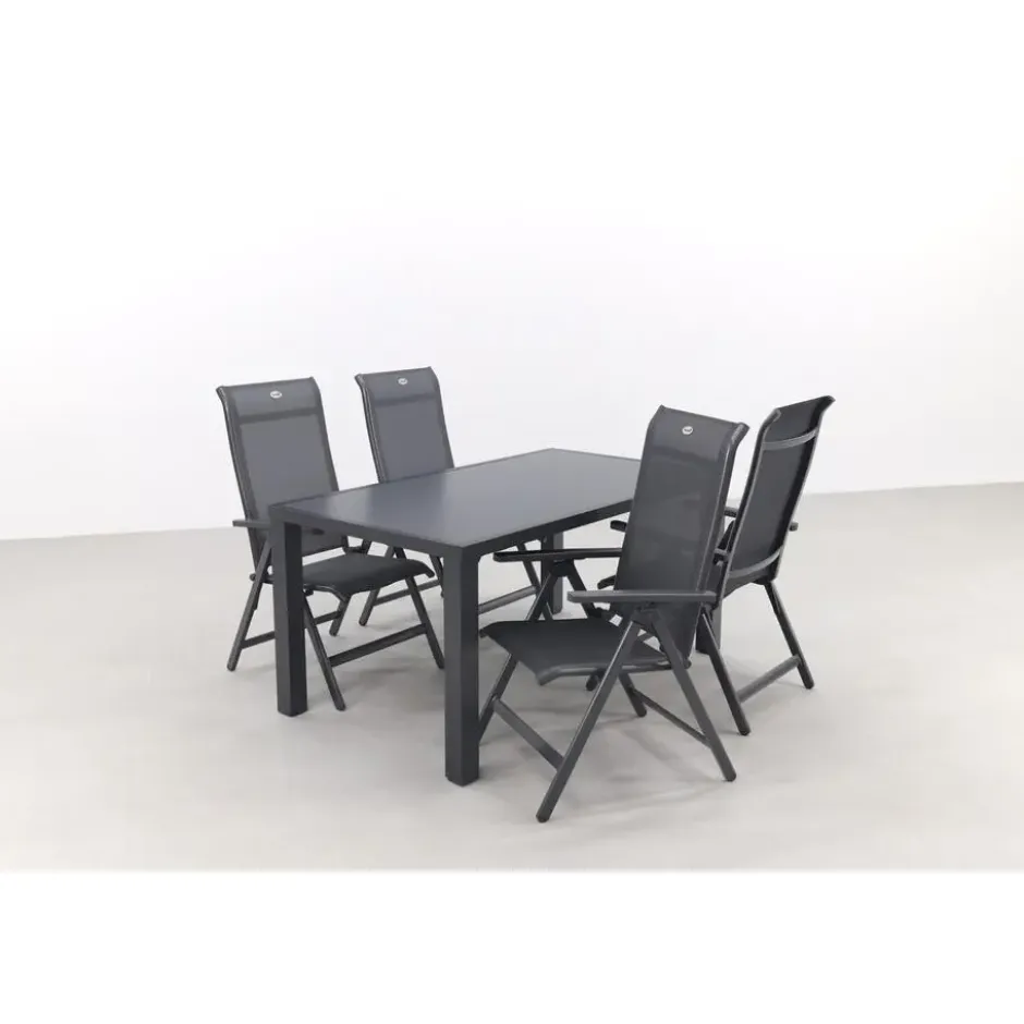 Hartman Milaan/Alma 160 cm. - verstelbare tuinset - 5-delig