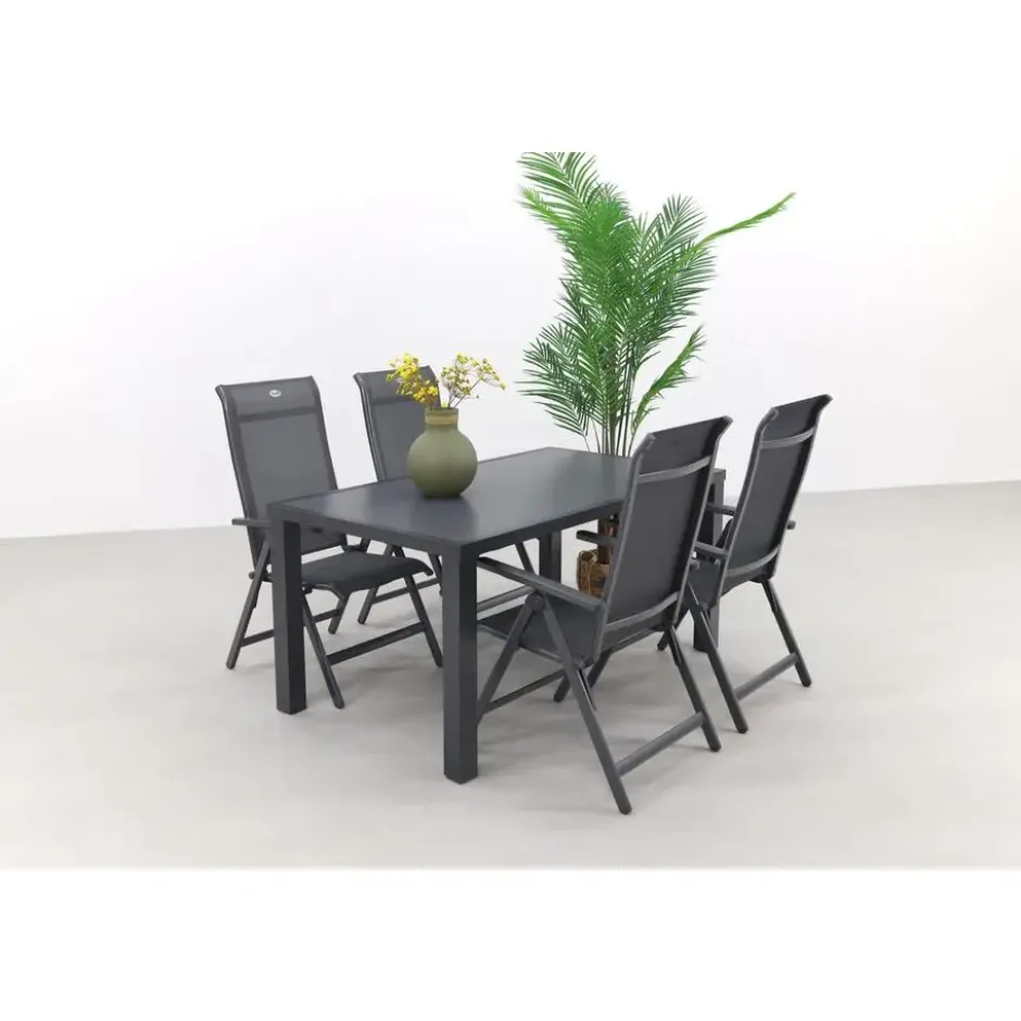 Hartman Milaan/Alma 160 cm. - verstelbare tuinset - 5-delig