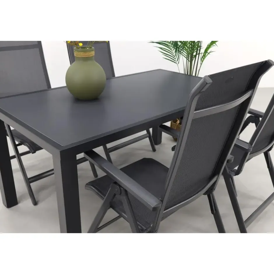 Hartman Milaan/Alma 160 cm. - verstelbare tuinset - 5-delig