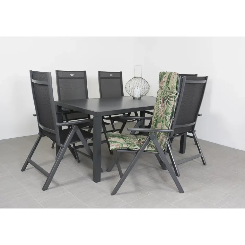 Hartman Napoli/Alma 160 cm. tuinset - 7-delig verstelbaar