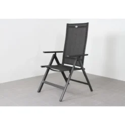 Hartman Napoli/Ventaro verstelbare ovale tuinset 240x115 cm. - Antraciet