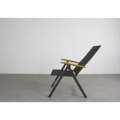 Hartman verstelbare tuinstoel Napoli - Teak armleuning