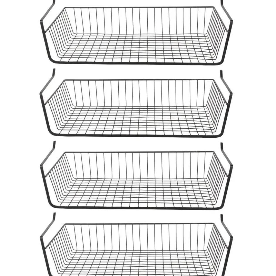 HDF Hangmand voor kast - metaal - 56 x 26 x 14 cm - zwart