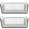 HDF Hangmand voor kast - metaal - 40 x 26 x 14 cm - zwart